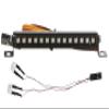 MEUS RACING SCX24 Roof Light Bar Headlights 14 LED Color for Axial SCX24 Upgrade Accessories Parts, Black view 1