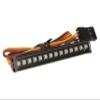 MEUS RACING SCX24 Roof Light Bar Headlights 14 LED Color for Axial SCX24 Upgrade Accessories Parts, Black view 4