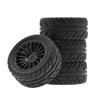 4Pcs Rubber Tire Tyre Wheel for SG1603 SG1604 SG1605 UD1601 UD1602 UD1603 UD1604 1/16 RC Car Upgrades Parts view 2