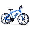 1:10 Scale Die-Cast Alloy Mini Mountain Bike Bicycle Model Toy Desktop Decoration Crafts for Cycling Lovers Bike Racers Athletes Children Boys and Girls view 1