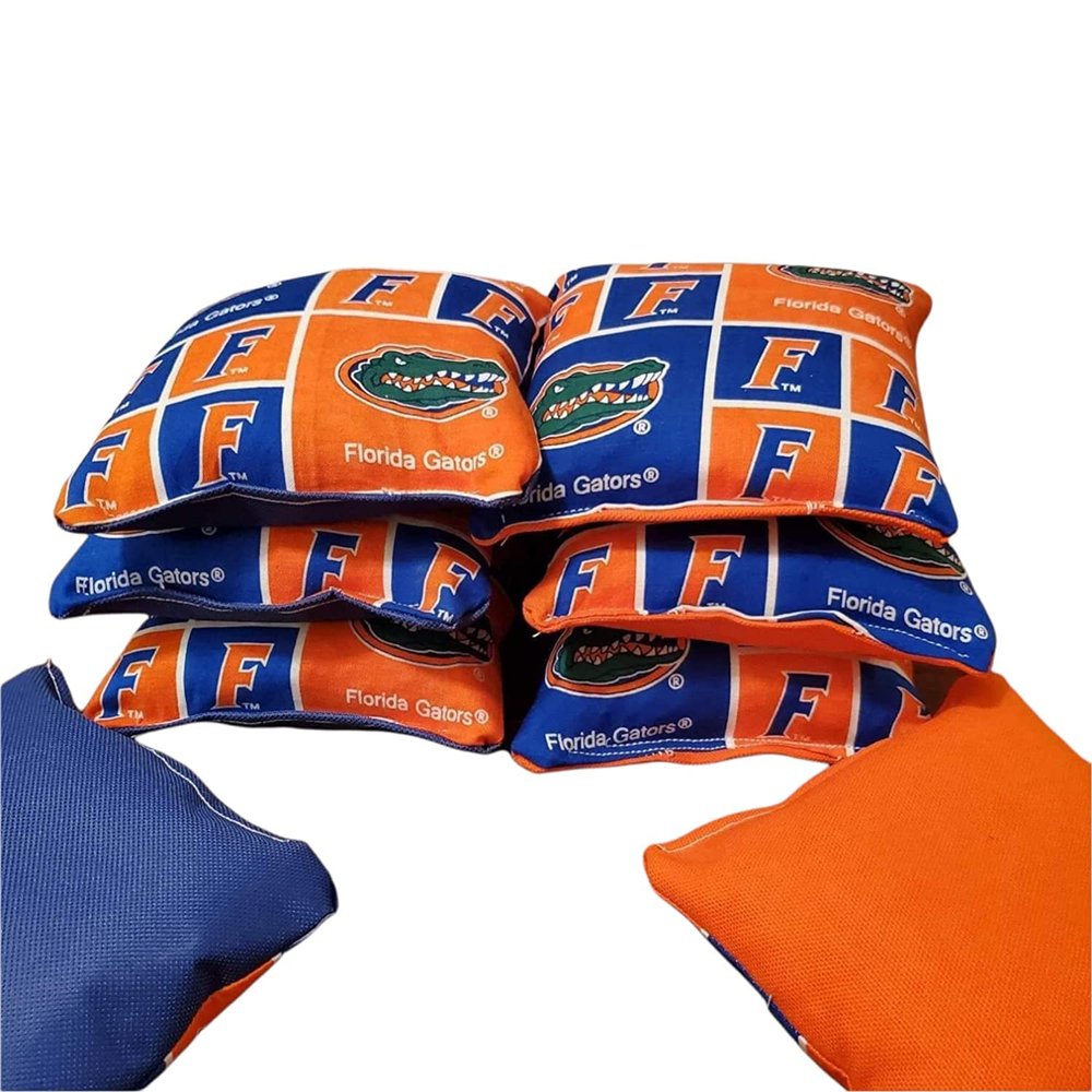 All Weather Florida Cornhole Bags (8 bags)