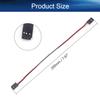 Juvielich 5Pcs 7.87inch/200mm Male to Male Lead Servo Extension Cable, 30-Cores Wire for RC Futaba JR Servo view 2
