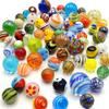 DSHMIXIA 71pcs Assorted Marbles for Kids Handmade Big and Small Glass Marbles Bulk Set for Marble Game Toy Cool and Colorful view 1