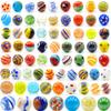 DSHMIXIA 71pcs Assorted Marbles for Kids Handmade Big and Small Glass Marbles Bulk Set for Marble Game Toy Cool and Colorful view 4