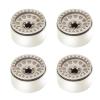 4PCS 1/10 RC Rock Crawler Aluminum 2.2 Beadlock Wheel Rims for 1/10 Axial SCX10 90046 RR10 Wraith TRAXXAS TRX4 TRX6 (Color : Option 2) view 1