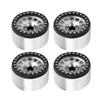 BAIJAC 4PCS 1/10 RC Rock Crawler Aluminum 2.2 Beadlock Wheel Rims for 1/10 Axial SCX10 90046 RR10 Wraith TRAXXAS TRX4 TRX6 ( Color : Option 3 ) view 1