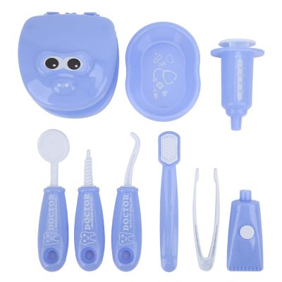 Bnineteenteam Toy Teeth Set, Children Dentist Check Tooth Model Set for Boys Girls Kids