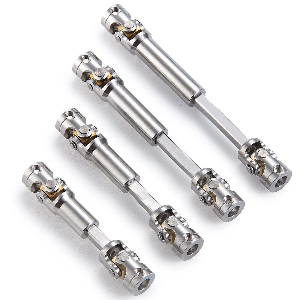 BAIJAC 1PCS Tamiya Drive Shaft Joint for 1/14th Scale Tamiya RC Trailer Tractor Truck Model Car Upgrade Accessories ( Color : 70-90mm )