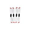 BAIJAC Four-axis Aircraft Propeller for Syma W1 W1pro Propeller Quadcopter Remote Control Aerial Brushless Drone Accessories (Color : 4pcs) view 1