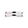 BAIJAC Four-axis Aircraft Propeller for Syma W1 W1pro Propeller Quadcopter Remote Control Aerial Brushless Drone Accessories (Color : 4pcs) view 4