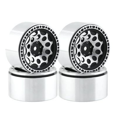 2.2 inch Alloy Wheel Polar Light Knife Wheel beadlock Wheel for 1/10 Crawler Axial SCX10 90046 Traxxas TRX4 Wraith D90 CC01 (Color : 4PCS)