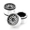 2.2 inch Alloy Wheel Polar Light Knife Wheel beadlock Wheel for 1/10 Crawler Axial SCX10 90046 Traxxas TRX4 Wraith D90 CC01 (Color : 4PCS) view 4