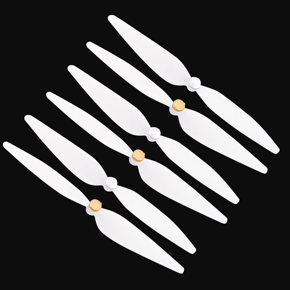 BAIJAC 1/2/3 Pairs 10inch Propeller for RC xiaomi 4K Drone White pervane Drone Blade Propeller for xiaomi mi Drone 4k Propeller (Color : 6PCS)