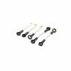 BAIJAC Black Linkage Set for WLtoys V950 RC Helicopter Spare Parts (Color : Black) view 3