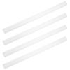 Angoily Mahjong Tile Pushers 4pcs Mahjong Racks Domino Racks Transparent Domino Tiles Holders Mahjong Game Racks Mexican Train Trays for 24mm22mm Mahjong Game Accessories Mini Mahjong Holder view 1