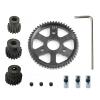 Metal Steel 50T 52T 53T 54T Spur Gear and 32P 15T 17T 19T Pinions Gear Sets for Traxxas Slash 4x4 4WD 2WD VXL Rally VXL Stamp (Color : 13T 15T 17T) view 4