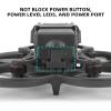 Battery Buckle for DJI Avata Drone, Battery Grips Anti-release Buckle Foldable Battery Safety Lock Clip Mount for Drone Battery Protector Cover Reinforcement (Black) view 4
