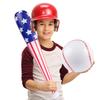 4 Pcs American Flag Inflatable Baseball and Baseball Bat,Blow Up Baseball Bat Beach Ball,Sports Theme Baseball Party Favors for Kids Adult Pool Beach,Sports Game Birthday Carnival Decor Photo Props view 4