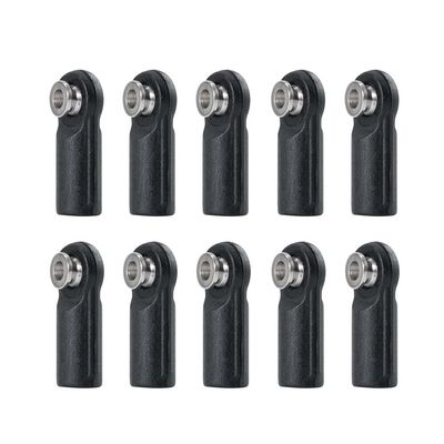 M4 Ball Head Buckle Linkage Pull Rod Tie Rod End Ball Head Connector for 1/10 RC Crawler SCX10 RC Model Toy Parts (Color : A 10PCS)