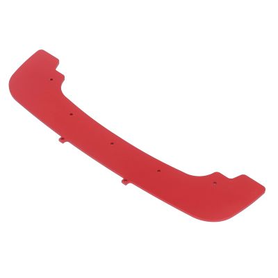 RC Front Bumper, Front Chassis Guard Bumper Reinforcement Upgrade Parts for ARRMA 1/7 1/8 Series RC Cars (Red)