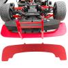 RC Front Bumper, Front Chassis Guard Bumper Reinforcement Upgrade Parts for ARRMA 1/7 1/8 Series RC Cars (Red) view 3