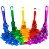 Dacefloy Magnetic Wands and Bingo Chips Set Magnet Wand Multicolour Metal Ringed Discs School Science STEM Kit Learning Accessories Family Game Ninght Tokens view 1