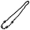 Anderson's Black Football Beads, 38 Inches, Set of 6, Fan Gear, Birthdays, Homecoming, Game Days, Sports Fan Gear,School Spirit, Football Cheerleader Accessories view 1