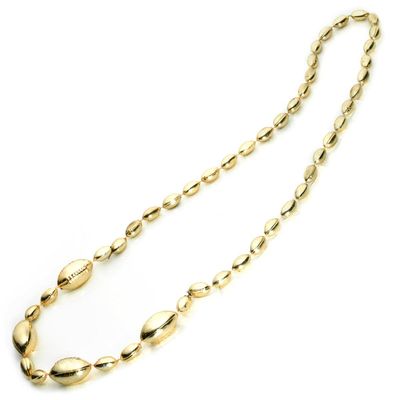 Anderson's Gold Football Beads, 38 Inches, Set of 6, Fan Gear, Birthdays, Homecoming, Game Days, Sports Fan Gear,School Spirit, Football Cheerleader Accessories