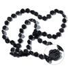 Anderson's Black and Orange Paw Beads, 38 Inches, Set of 24, Fan Gear, Birthdays, Homecoming, Game Days, Sports Fan Gear,School Spirit, Football Cheerleader Accessories view 3