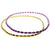 Anderson's Purple and Gold Mini Football Bead Necklaces, 33 Inches, Set of 24, Fan Gear, Birthdays, Homecoming, Sports Fan Gear,School Spirit, Football Cheerleader Accessories view 1
