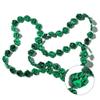 Anderson's Green and White Paw Beads, 38 Inches, Set of 24, Fan Gear, Birthdays, Homecoming, Game Days, Sports Fan Gear,School Spirit, Football Cheerleader Accessories view 2