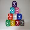 Personalized Yahtzee, Bar Dice, Liar & Balut Dice; 5 Engraved Dice w/Free Storage Pouch (Purple) view 1