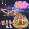 LEFJUBAW Make Your Own Night Light, Rabbit DIY Kits for Girls Creative Magic Night Light USB Upgrade Edition Bunny Toys, Arts and Crafts Lamp Project for Girls, Gifts for 4 5 6 7 8 9 10 Year Old Girl view 4