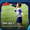 Marvel Avengers Hulk Youth Football, Small Mini Peewee Futbol for Kids, Size 5, Green view 3