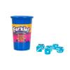 Continuum Games Farkle Fun Cup and Dice The Worlds Favorite Classic Push Your Luck Dice Game Includes Rolling Dice Cup, 6 Dice, and Scorepad Ages 6 and up view 2