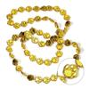 Anderson's Black and Gold Paw Beads, 38 Inches, Set of 24, Fan Gear, Birthdays, Homecoming, Game Days, Sports Fan Gear,School Spirit, Football Cheerleader Accessories view 2