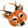 Hosfairy 1Pcs Christmas Animal Mask Christmas Antler Mask Halloween Deer Mask for Christmas Halloween Easter Costume Party Cosplay Props view 2