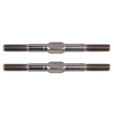 Team Associated FT Turnbuckle, 3.5 x 45mm, Titanium, ASC92348