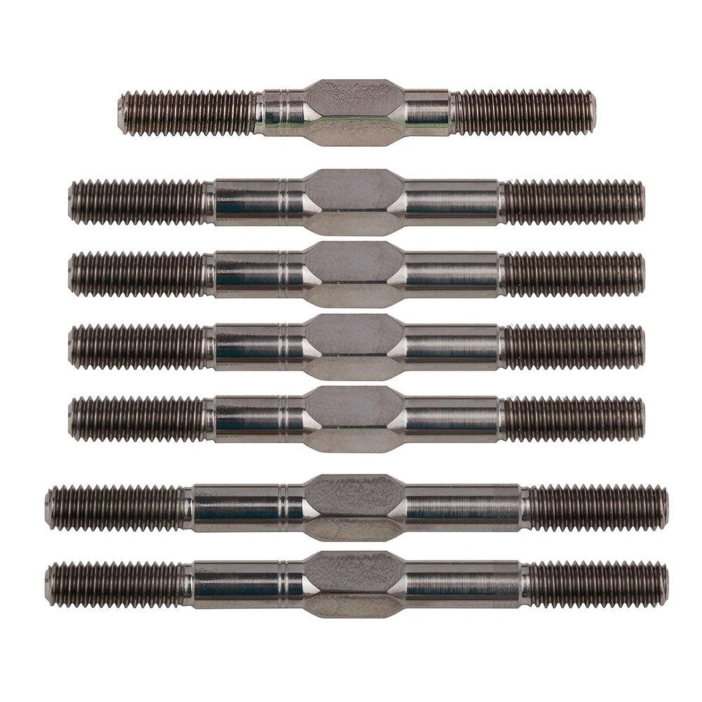 Team Associated RC10B74.2 FT Titanium Turnbuckle Set 3.5mm ASC92361 Electric Car/Truck Option Parts