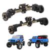 Heavy Brass Portal Axle for 1/24 RC Crawler Axial SCX24 90081 C10 Jeep Gladiator Ford Bronco Front and Rear Portal Axle Upgrade Parts view 1