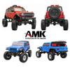 Heavy Brass Front Rear Axle for 1/24 RC Crawler A xial SCX24 90081 C10 Jeep Gladiator Ford Bronco Front and Rear Portal Axle Upgrade Parts view 2