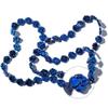 Anderson's Blue and Orange Paw Beads, 38 Inches, Set of 24, Fan Gear, Birthdays, Homecoming, Game Days, Sports Fan Gear,School Spirit, Football Cheerleader Accessories view 3