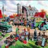 1000 Pcs Kid Adult Puzzle,Country Yard Sale,Challenging and Stimulating Puzzle Game,Suitable Family Friends Wooden Family Fun Games,Home Decoration Colorful Puzzle view 1