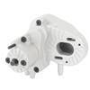 RZXYLRC Complete Aluminum Alloy Transmission Case Gearbox for 1/10 RC Crawler Car Axial Capra 1.9 UTB Upgrades (Silver) view 2