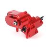 RZXYLRC Complete Aluminum Alloy Transmission Case Gearbox for 1/10 RC Crawler Car Axial Capra 1.9 UTB Upgrades (Red) view 1