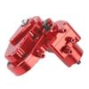 RZXYLRC Complete Aluminum Alloy Transmission Case Gearbox for 1/10 RC Crawler Car Axial Capra 1.9 UTB Upgrades (Red) view 4