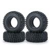 4PCS 1.0" Soft Rubber Tyres 50/54mm Width for 1/24 Axial SCX24 90081 AXI00001 AXI00002 RC Crawler Car Wheel Tires (Color : No.5-50mm Tyres) view 1