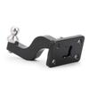 Metal CNC Tow Trailer Hitch Hook Receiver for 1/10 Axial SCX10 RC Crawler Car Upgrade Parts (Color : Black) view 2