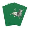 $100 Bill in Bull Shape Playing Cards Fun Stock Market Bull Poker Cards view 1
