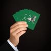 $100 Bill in Bull Shape Playing Cards Fun Stock Market Bull Poker Cards view 4